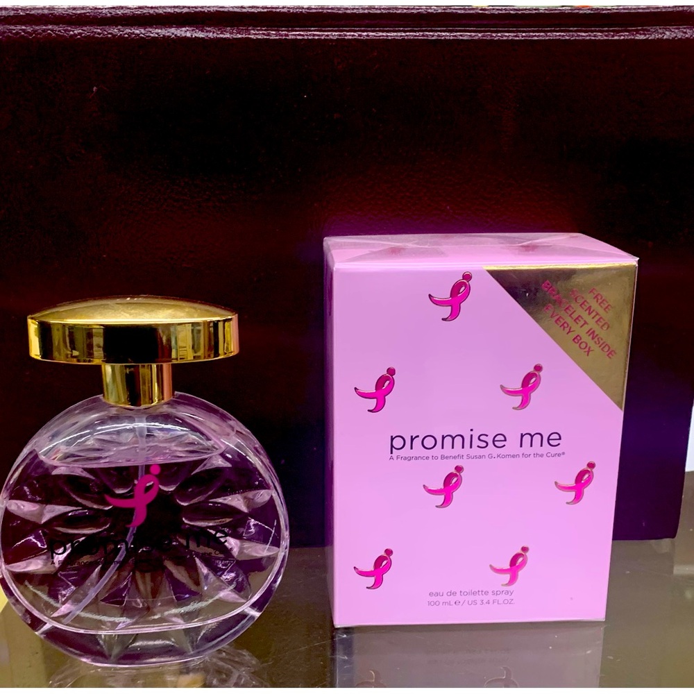 Promise Me Eau de Toilette Spray.fragrance to benefit Susan G. for the Cure.